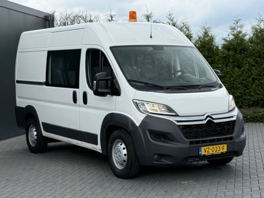 Citroën Jumper 2.2 HDI 131 PK ZWAAR / L2H2 / 1e EIG. / 7-PERS DUBBELE CABINE / AIRCO / 3 TONS TREKHAAK / CAMERA ... ActivLease financial lease
