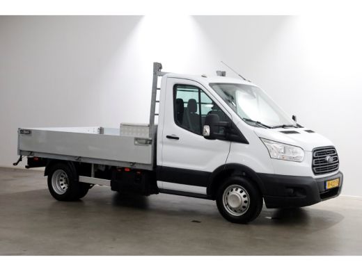 Ford Transit 350 2.0 TDCI 130pk E6 L2H1 Trend Open laadbak Dubbel Lucht Trekhaak 2800kg 11-2018 ActivLease financial lease