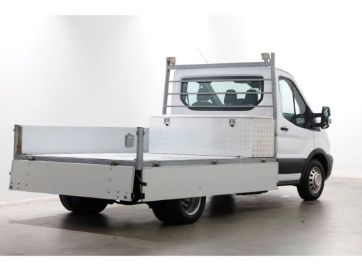 Ford Transit 350 2.0 TDCI 130pk E6 L2H1 Trend Open laadbak Dubbel Lucht Trekhaak 2800kg 11-2018 ActivLease financial lease