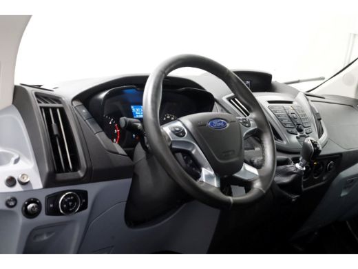 Ford Transit 350 2.0 TDCI 130pk E6 L2H1 Trend Open laadbak Dubbel Lucht Trekhaak 2800kg 11-2018 ActivLease financial lease