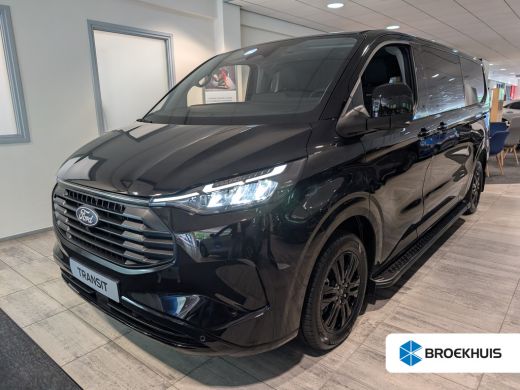 Ford Transit Custom 320 L2 Limited 233pk Dubbele cabine Black Platinum | Camera | Lederen bekleding | Keyless | Navi ... Ford Transit Custom 320 L2 Limited 233pk Dubbele cabine Black Platinum | Camera | Lederen bekleding | Keyless | Navi ...