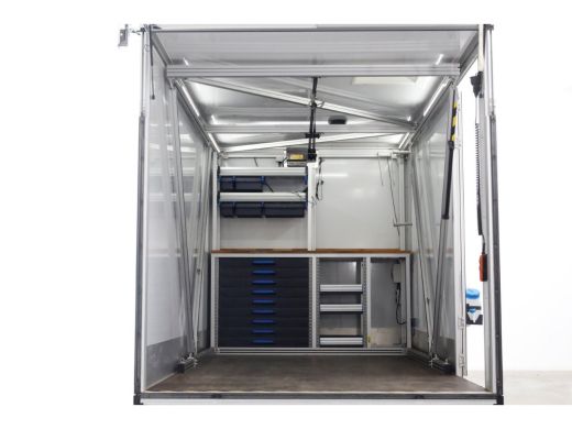 Iveco Daily 35S16 160pk HiMatic Automaat Bakwagen met laadklep Mobiele fietswerkplaats 10-2022 ActivLease financial lease
