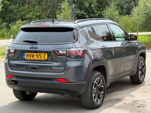 Jeep Compass 4xe 240 Plug-in Hybrid Electric Trailhawk Panoramadak | Adaptieve Cruise | Leder/Stof | Stoelverw... ActivLease financial lease