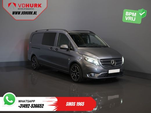 Mercedes-Benz Vito 114 CDI Aut. L3 XL DC Dubbele Cabine BPM VRIJ! LED/ Climate/ LMV/ Navi/ Carplay/ Camera/ PDC/ Cruise