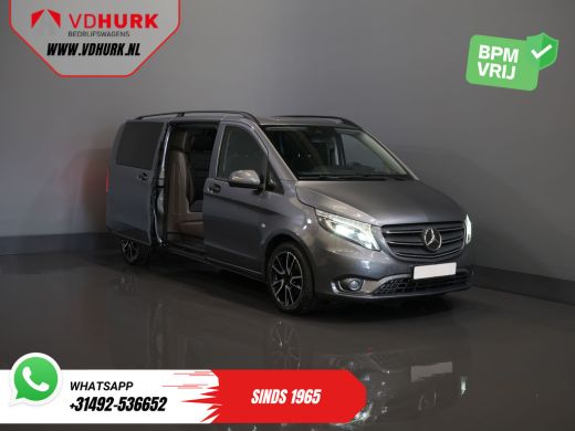 Mercedes-Benz Vito 114 CDI Aut. L3 XL DC Dubbele Cabine BPM VRIJ! LED/ Climate/ LMV/ Navi/ Carplay/ Camera/ PDC/ Cruise ActivLease financial lease