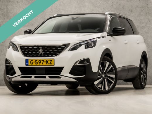 Peugeot 5008 1.2 PureTech GT-Line 7 Persoons (APPLE CARPLAY, 360 CAMERA, LED KOPLAMPEN, SPORTSTOELEN, ZWART HE...