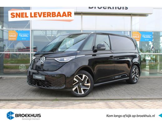 Volkswagen ID. Buzz Cargo Cargo Bulli edition 4MOTION | 79 kWh | 340 pk | Trekhaak | Bijrijdersbank | 360° camera | IQ.LIGH... Volkswagen ID. Buzz Cargo Cargo Bulli edition 4MOTION | 79 kWh | 340 pk | Trekhaak | Bijrijdersbank | 360° camera | IQ.LIGH...