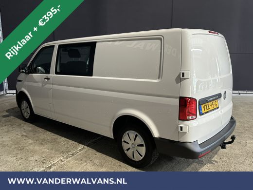 Volkswagen Transporter 2.0 TDI L2H1 Dubbele Cabine Euro6 *Rijklaar Direct Rijden* Airco | 5-Zits | Navigatie | Trekhaak ... ActivLease financial lease