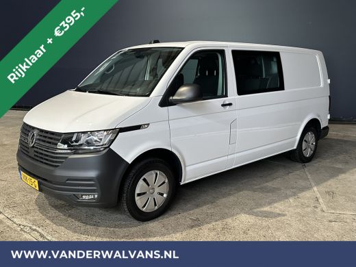 Volkswagen Transporter 2.0 TDI L2H1 Dubbele Cabine Euro6 *Rijklaar Direct Rijden* Airco | 5-Zits | Navigatie | Trekhaak ... ActivLease financial lease