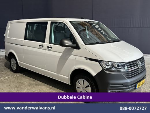 Volkswagen Transporter 2.0 TDI L2H1 Dubbele Cabine Euro6 Airco | 5-Zits | Navigatie | Trekhaak | Apple Carplay Android A... ActivLease financial lease