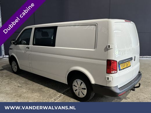 Volkswagen Transporter 2.0 TDI L2H1 Dubbele Cabine Euro6 Airco | 5-Zits | Navigatie | Trekhaak | Apple Carplay Android A... ActivLease financial lease