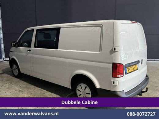Volkswagen Transporter 2.0 TDI L2H1 Dubbele Cabine Euro6 Airco | 5-Zits | Navigatie | Trekhaak | Apple Carplay Android A... ActivLease financial lease