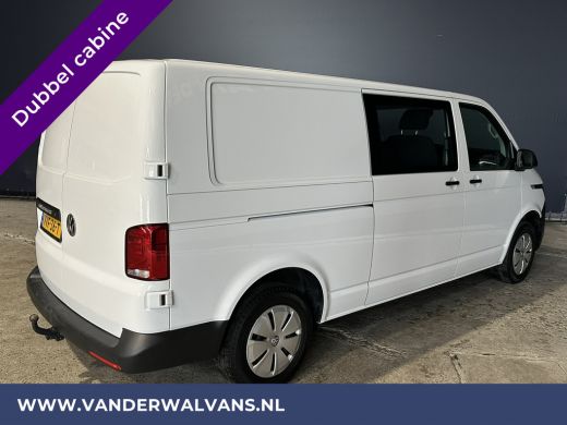 Volkswagen Transporter 2.0 TDI L2H1 Dubbele Cabine Euro6 Airco | 5-Zits | Navigatie | Trekhaak | Apple Carplay Android A... ActivLease financial lease