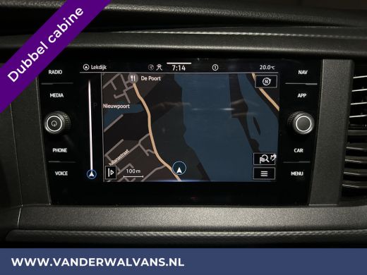 Volkswagen Transporter 2.0 TDI L2H1 Dubbele Cabine Euro6 Airco | 5-Zits | Navigatie | Trekhaak | Apple Carplay Android A... ActivLease financial lease