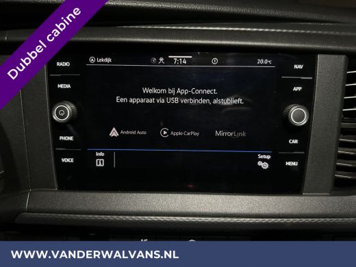 Volkswagen Transporter 2.0 TDI L2H1 Dubbele Cabine Euro6 Airco | 5-Zits | Navigatie | Trekhaak | Apple Carplay Android A... ActivLease financial lease