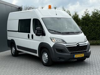 Citroën Jumper 2.2 HDI 131 PK ZWAAR / L2H2 / 1e EIG. / 7-PERS DUBBELE CABINE / AIRCO / 3 TONS TREKHAAK / CAMERA ...