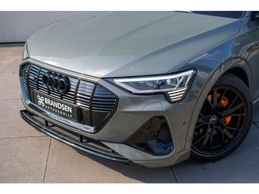 Audi e-tron 55 quattro S edition 95 kWh -Luchtvering-21"-Keyless-Gele gordels/stiksels- ActivLease financial lease