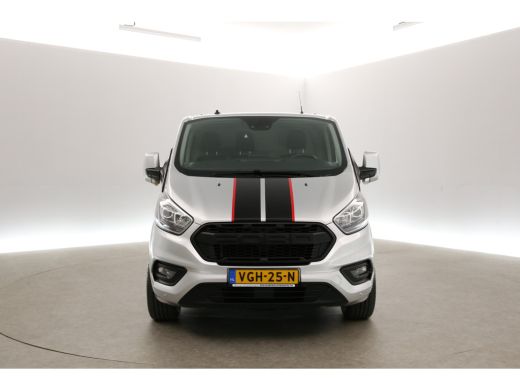 Ford Transit Custom 300 2.0 TDCI L2H1 Striping Airco Carplay Cruise Navigatie PDC 18"LMV 3 Persoons Trekhaak ActivLease financial lease