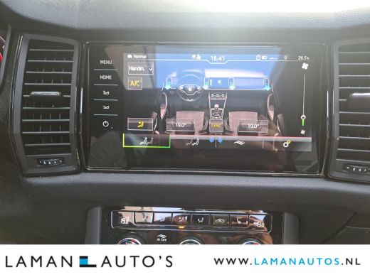 Skoda Kodiaq 1.5 TSI 150pk DSG Sportline Business Aut. | Panorama Open dak Virtual Leder/Alcantara CarPlay Col... ActivLease financial lease