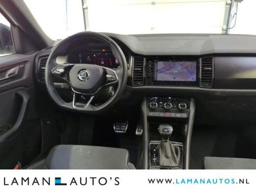 Skoda Kodiaq 1.5 TSI 150pk DSG Sportline Business Aut. | Panorama Open dak Virtual Leder/Alcantara CarPlay Col... ActivLease financial lease