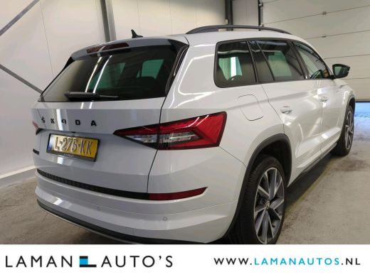 Skoda Kodiaq 1.5 TSI 150pk DSG Sportline Business Aut. | Panorama Open dak Virtual Leder/Alcantara CarPlay Col... ActivLease financial lease