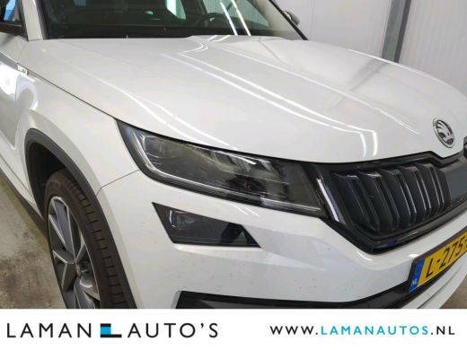 Skoda Kodiaq 1.5 TSI 150pk DSG Sportline Business Aut. | Panorama Open dak Virtual Leder/Alcantara CarPlay Col... ActivLease financial lease