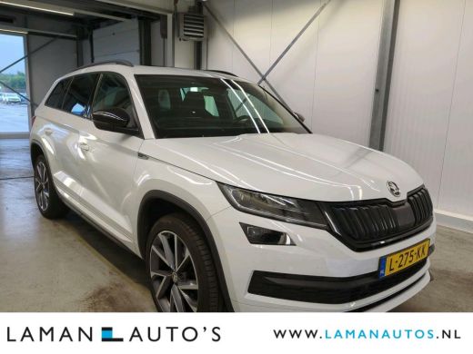 Skoda Kodiaq 1.5 TSI 150pk DSG Sportline Business Aut. | Panorama Open dak Virtual Leder/Alcantara CarPlay Col... ActivLease financial lease