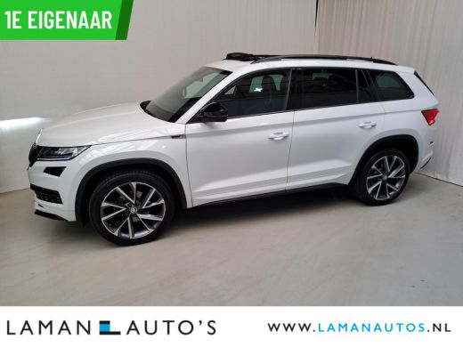 Skoda Kodiaq 1.5 TSI 150pk DSG Sportline Business Aut. | Panorama Open dak Virtual Leder/Alcantara CarPlay Col... ActivLease financial lease