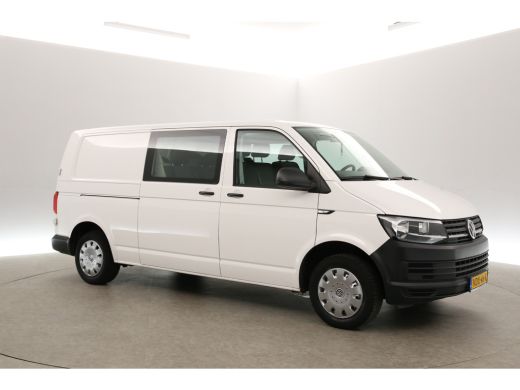 Volkswagen Transporter 2.0 TDI L2H1 | Dubbele Cabine | 6 Persoons | Airco Cruise Carplay Navigatie Elektrpakket ActivLease financial lease