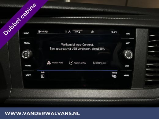 Volkswagen Transporter 2.0 TDI L2H1 Dubbele Cabine Euro6 Airco | 5-Zits | Navigatie | 2200kg Trekhaak | Apple Carplay An... ActivLease financial lease
