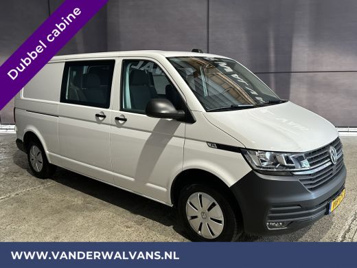 Volkswagen Transporter 2.0 TDI L2H1 Dubbele Cabine Euro6 Airco | 5-Zits | Navigatie | Trekhaak | Apple Carplay Android A... ActivLease financial lease