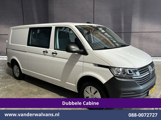 Volkswagen Transporter 2.0 TDI L2H1 Dubbele Cabine Euro6 Airco | 5-Zits | Navigatie | Trekhaak | Apple Carplay Android A... ActivLease financial lease