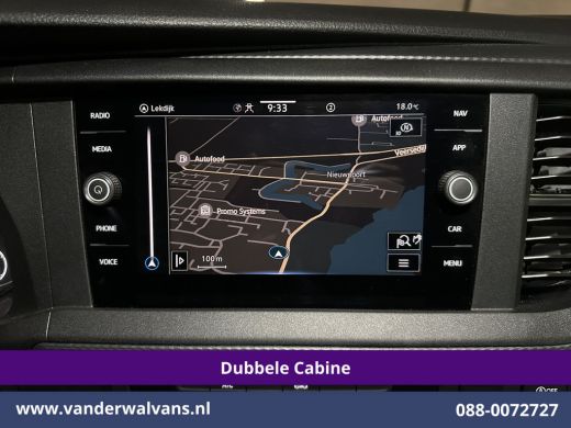 Volkswagen Transporter 2.0 TDI L2H1 Dubbele Cabine Euro6 Airco | 5-Zits | Navigatie | Trekhaak | Apple Carplay Android A... ActivLease financial lease