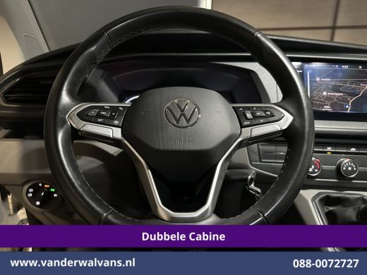 Volkswagen Transporter 2.0 TDI L2H1 Dubbele Cabine Euro6 Airco | 5-Zits | Navigatie | Trekhaak | Apple Carplay Android A... ActivLease financial lease