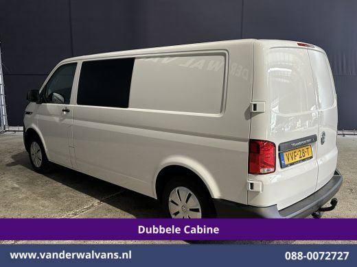 Volkswagen Transporter 2.0 TDI L2H1 Dubbele Cabine Euro6 Airco | 5-Zits | Navigatie | Trekhaak | Apple Carplay Android A... ActivLease financial lease