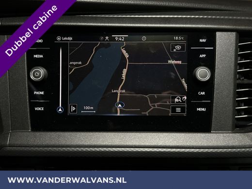 Volkswagen Transporter 2.0 TDI L2H1 Dubbele Cabine Euro6 Airco | 5-Zits | Navigatie | Trekhaak | Apple Carplay Android A... ActivLease financial lease