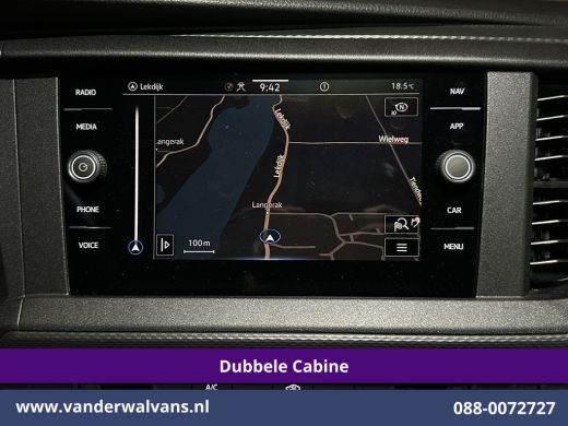 Volkswagen Transporter 2.0 TDI L2H1 Dubbele Cabine Euro6 Airco | 5-Zits | Navigatie | Trekhaak | Apple Carplay Android A... ActivLease financial lease