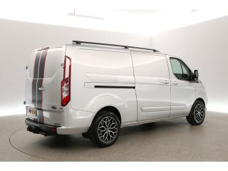 Ford Transit Custom 300 2.0 TDCI L2H1 Striping Airco Carplay Cruise Navigatie PDC 18"LMV 3 Persoons Trekhaak