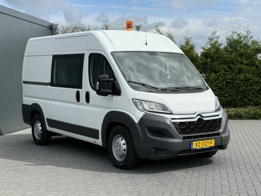 Citroën Jumper 2.2 HDI 131 PK ZWAAR / L2H2 / 1e EIG. / 7-PERS DUBBELE CABINE / AIRCO / 3 TONS TREKHAAK / CAMERA ... ActivLease financial lease