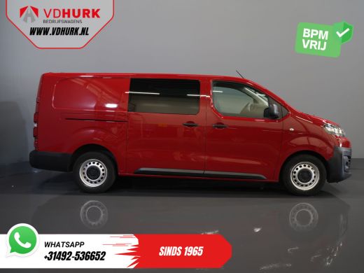 Citroën Jumpy 2.0 HDI 120 pk L3 DC Dubbel Cabine BPM VRIJ! 2x Schuifdeur/ 2.5t Trekverm./ PDC/ Cruise/ Airco ActivLease financial lease