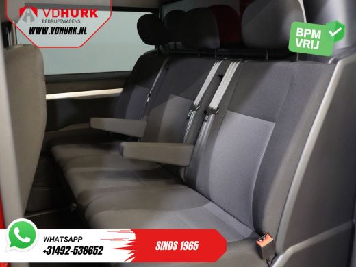 Citroën Jumpy 2.0 HDI 120 pk L3 DC Dubbel Cabine BPM VRIJ! 2x Schuifdeur/ 2.5t Trekverm./ PDC/ Cruise/ Airco ActivLease financial lease
