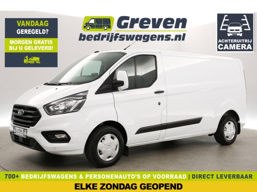 Ford Transit Custom 300 2.0 TDCI L2H1 Trend Airco Camera Cruise Carplay Navigatie PDC 3 Persoons Ford Transit Custom 300 2.0 TDCI L2H1 Trend Airco Camera Cruise Carplay Navigatie PDC 3 Persoons