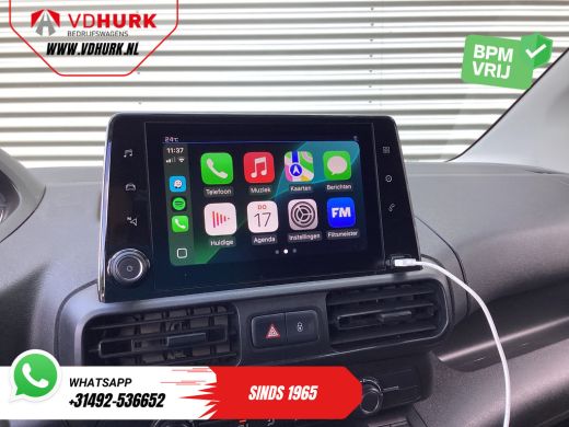 Peugeot Partner 1.5 HDI 100 pk EXPORT ONLY BOTT/ Carplay/ PDC/ Cruise/ Trekhaak/ Airco ActivLease financial lease