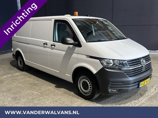 Volkswagen Transporter 2.0 TDI 150pk L2H1 Inrichting Euro6 Airco | Camera | Apple Carplay | Android Auto | 2500kg Trekha... ActivLease financial lease