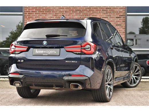 BMW X3 xDrive30e M-Sport Pano M-zetels Trekh 21inch 360 HUD Laser ActivLease financial lease