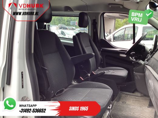 Ford Transit Custom 2.0 TDCI L2 Trend DC Dubbel Cabine BPM VRIJ! Stoelverw./ Carplay/ 2.7t Trekverm./ Navi/ PDC/ Cruise ActivLease financial lease