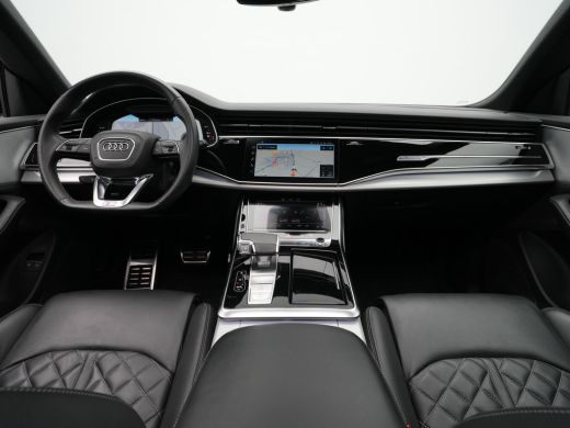 Audi Q8 55 TFSI e 381 pk quattro S-Line Panorama Matrix Led Camera Luchtvering Stoelverwarming Navigatie ... ActivLease financial lease