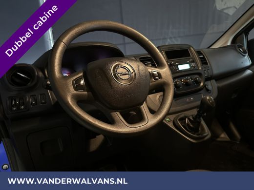 Opel Vivaro 1.6 CDTI 126pk L2H1 Dubbele cabine Euro6 Airco | 5-Zits | LED | Cruisecontrol | Trekhaak Parkeers... ActivLease financial lease