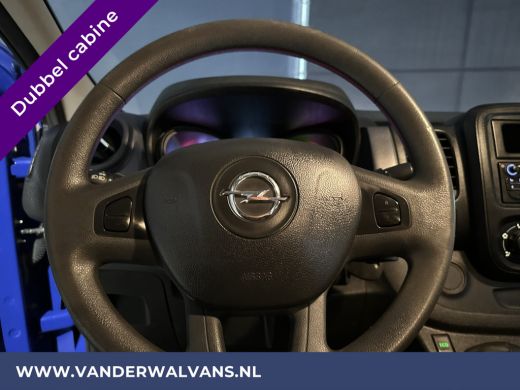 Opel Vivaro 1.6 CDTI 126pk L2H1 Dubbele cabine Euro6 Airco | 5-Zits | LED | Cruisecontrol | Trekhaak Parkeers... ActivLease financial lease