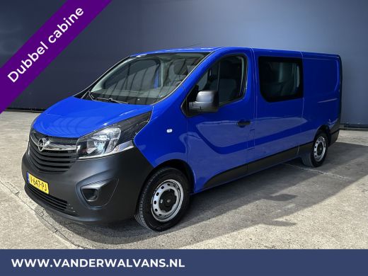 Opel Vivaro 1.6 CDTI 126pk L2H1 Dubbele cabine Euro6 Airco | 5-Zits | LED | Cruisecontrol | Trekhaak Parkeers... ActivLease financial lease